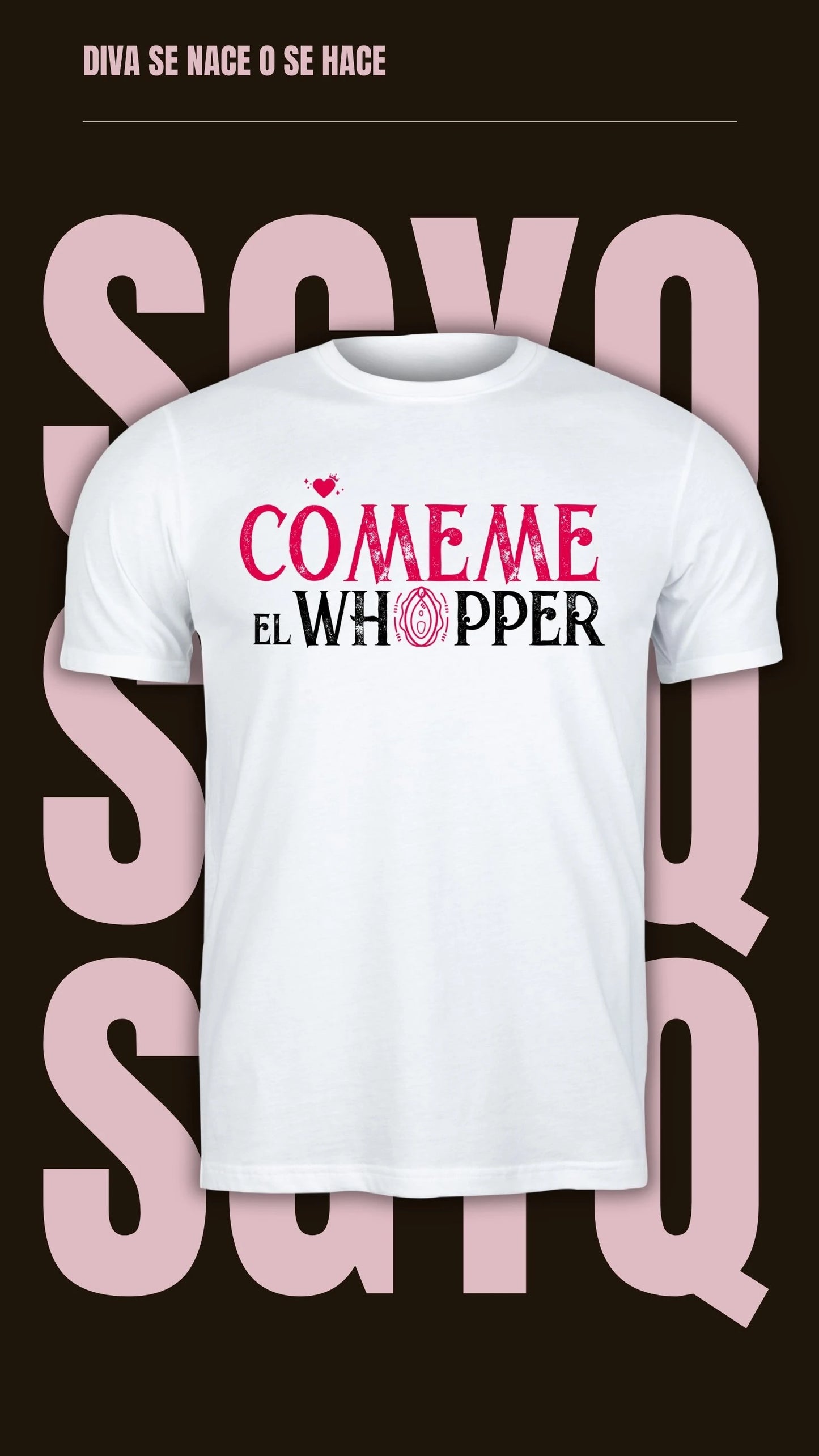 Camiseta Cómeme el Whopper