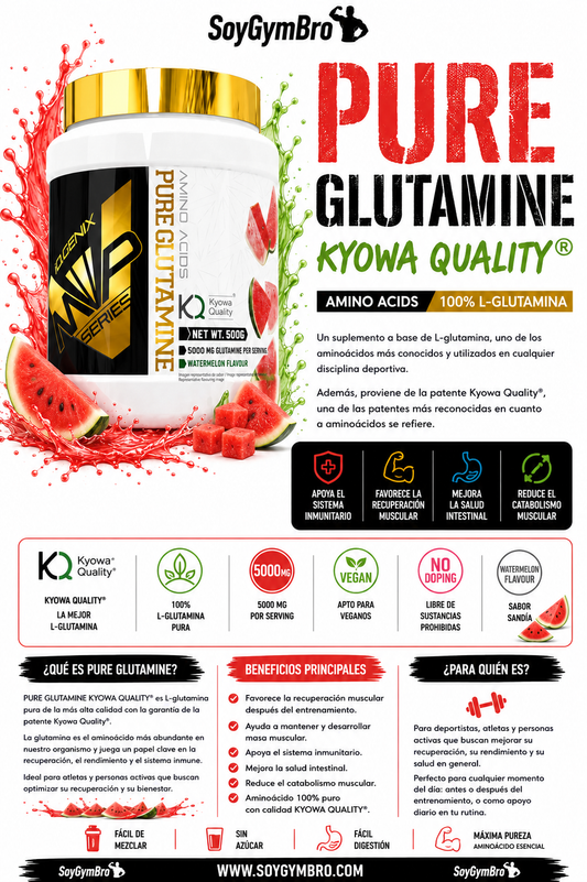 PURE GLUTAMINE KYOWA® 500 g | iO.GENIX