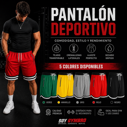 SHORT SOYGYMBRO “COURT TO GYM”