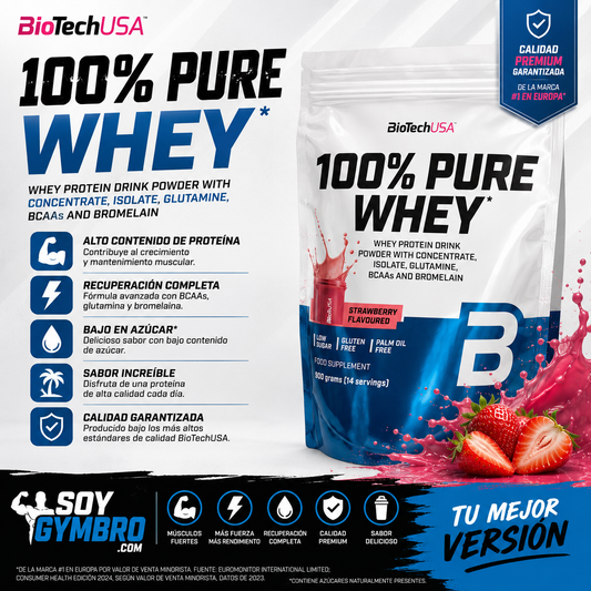 100% Pure Whey 454 g | BioTechUSA
