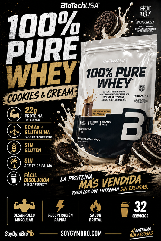 100% Pure Whey 454 g | BioTechUSA