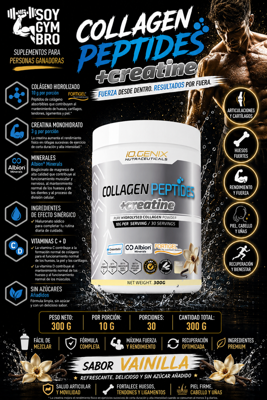 COLLAGEN PEPTIDES + CREATINE