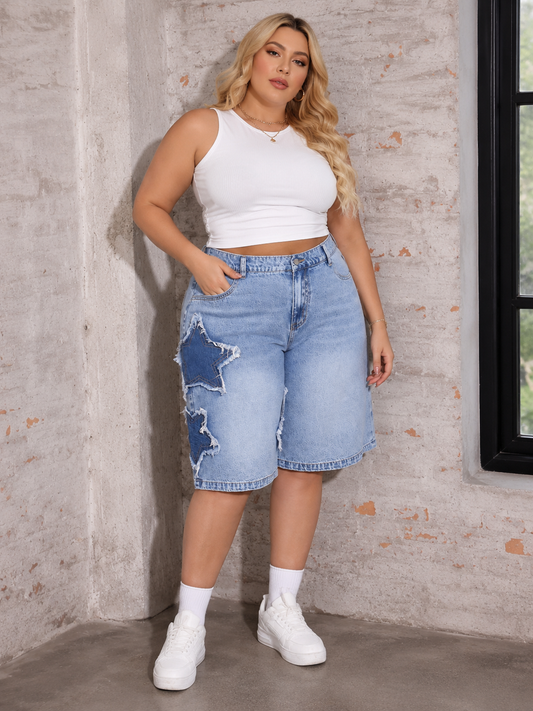 Pantalón corto vaquero “Star Girl” ✨
