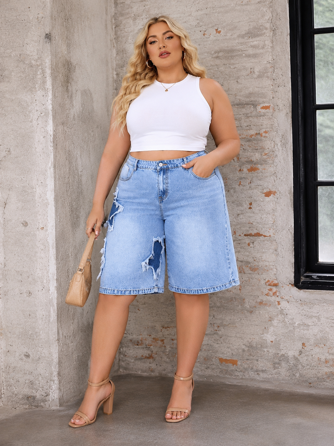 Pantalón corto vaquero “Star Girl” ✨