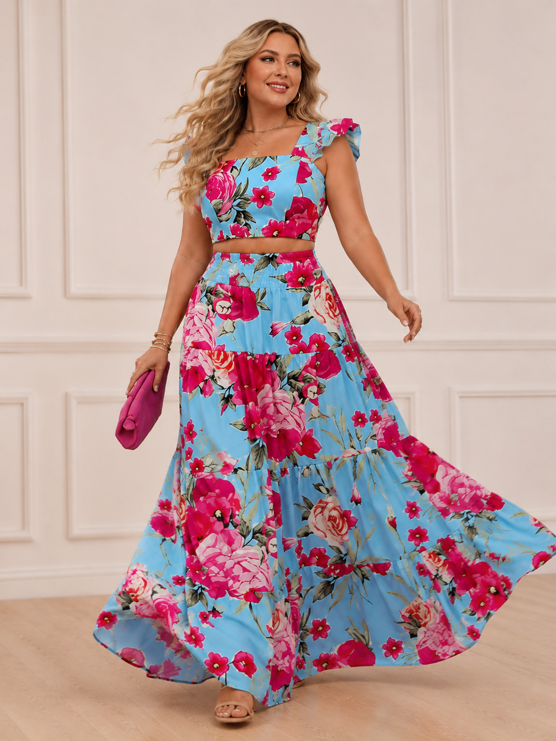 🌺 Conjunto flores para mi