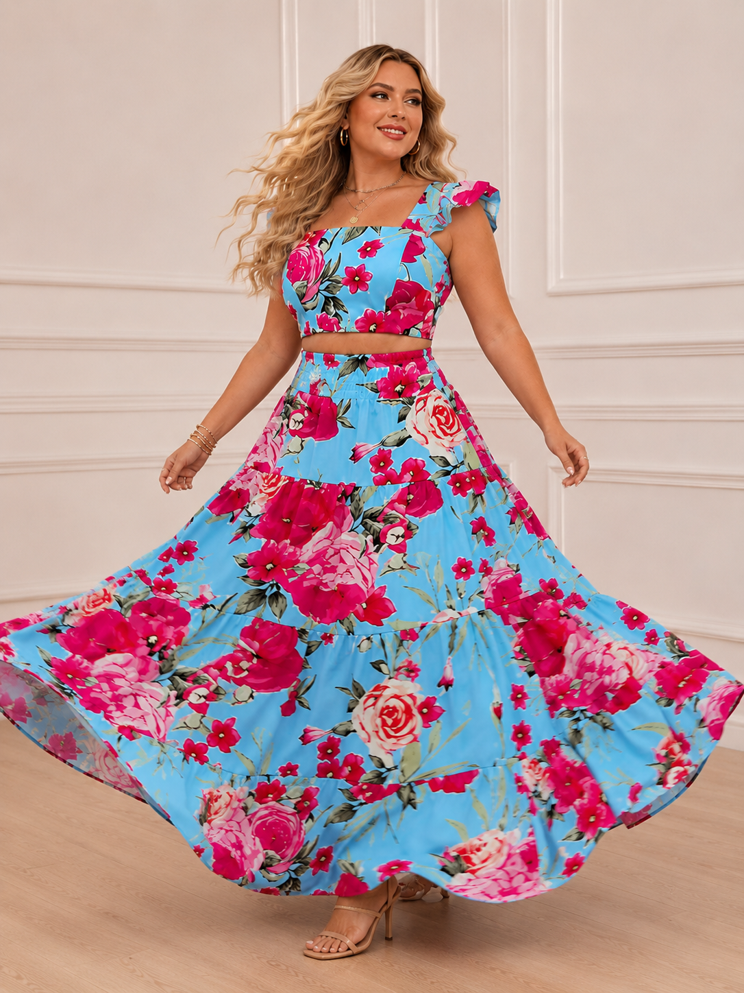 🌺 Conjunto flores para mi
