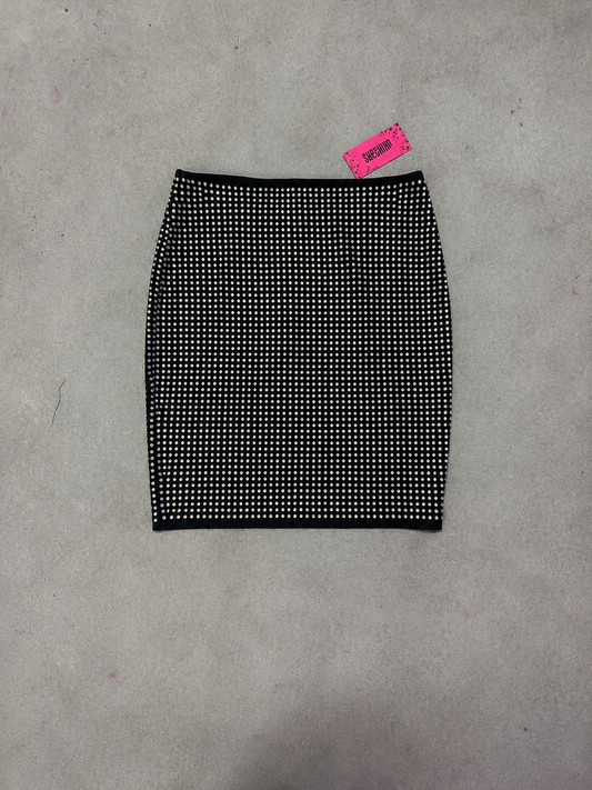 Falda de Licra con Diamantes XL