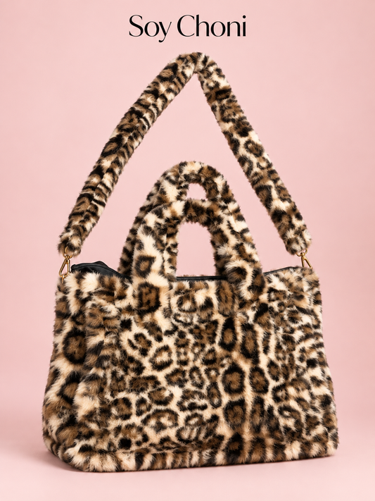Bolso Savage de pelo leopardo 🐆