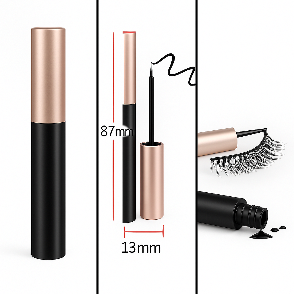 Pegamento 
+ Delineador Magnético 2 en 1 + Permanente a Prueba de Drama