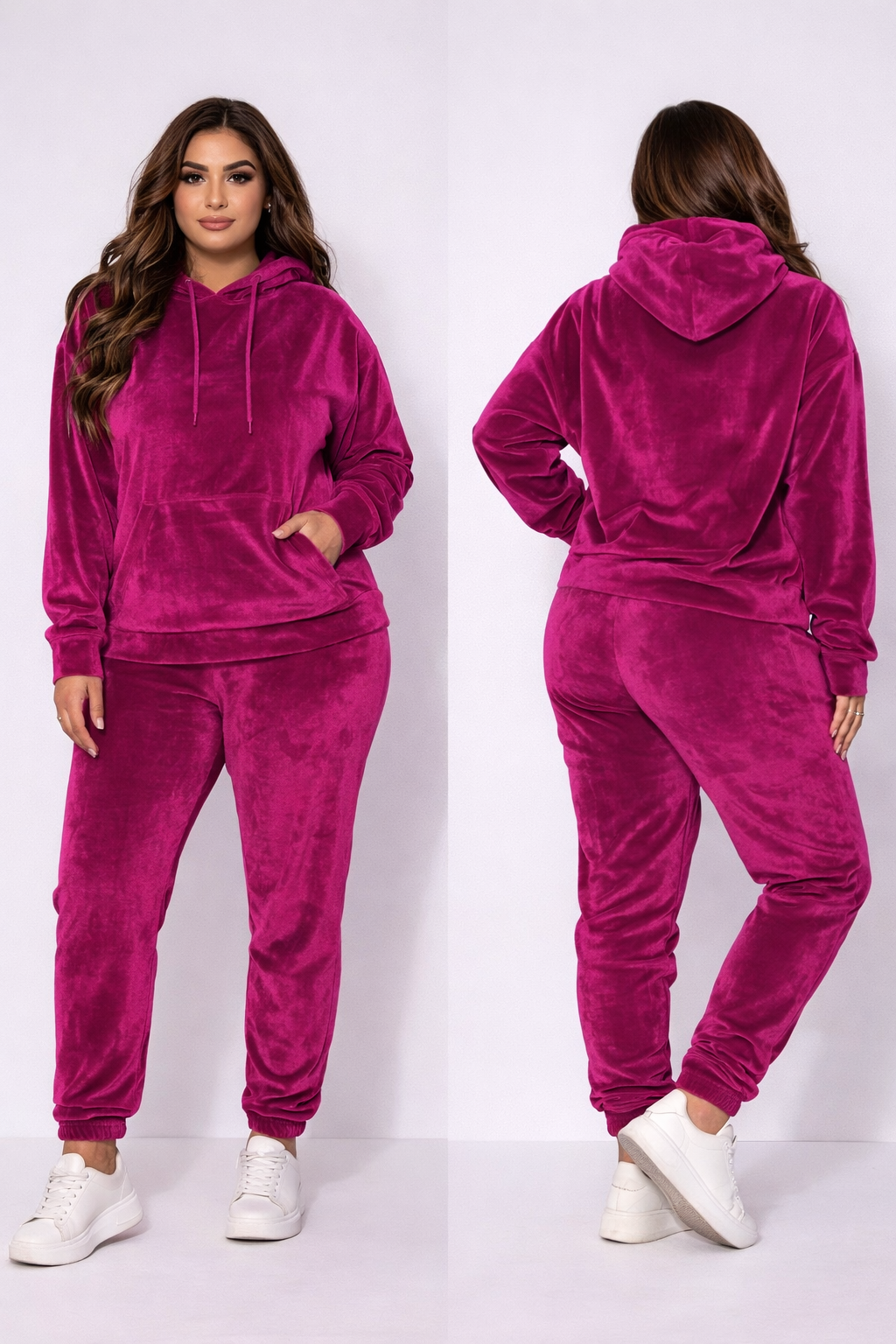 CHÁNDAL TERCIOPELO “ROSA ROJA” 💗🔥