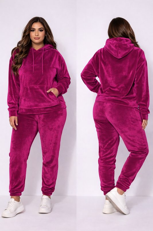 CHÁNDAL TERCIOPELO “ROSA ROJA” 💗🔥