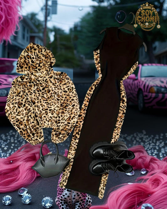 Conjunto vestido y chaqueta