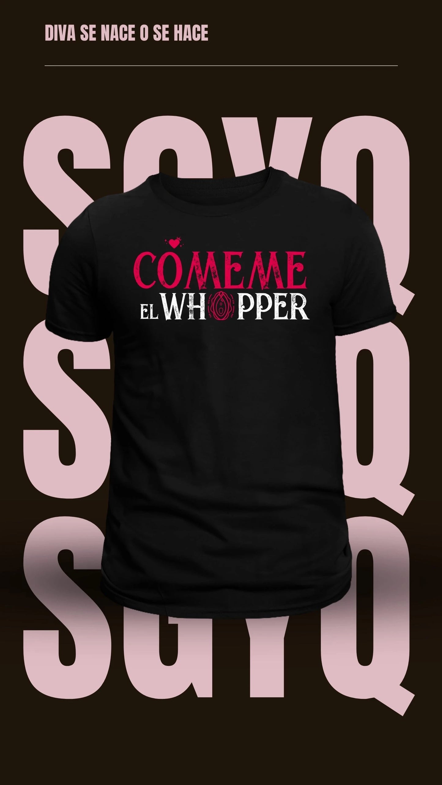 Camiseta Cómeme el Whopper