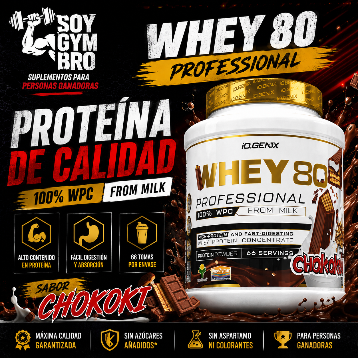 WHEY 80 PROFESSIONAL 2 KG