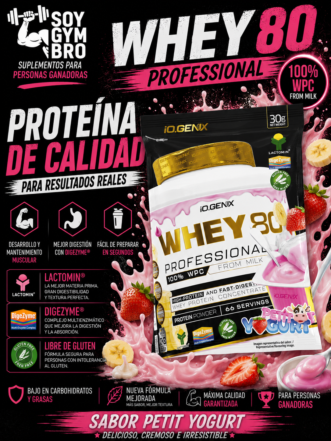 WHEY 80 PROFESSIONAL 2 KG