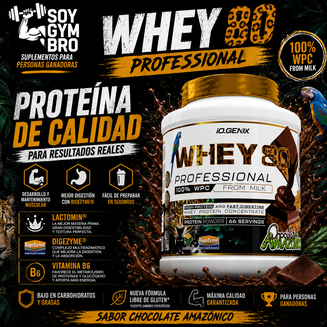 WHEY 80 PROFESSIONAL 2 KG