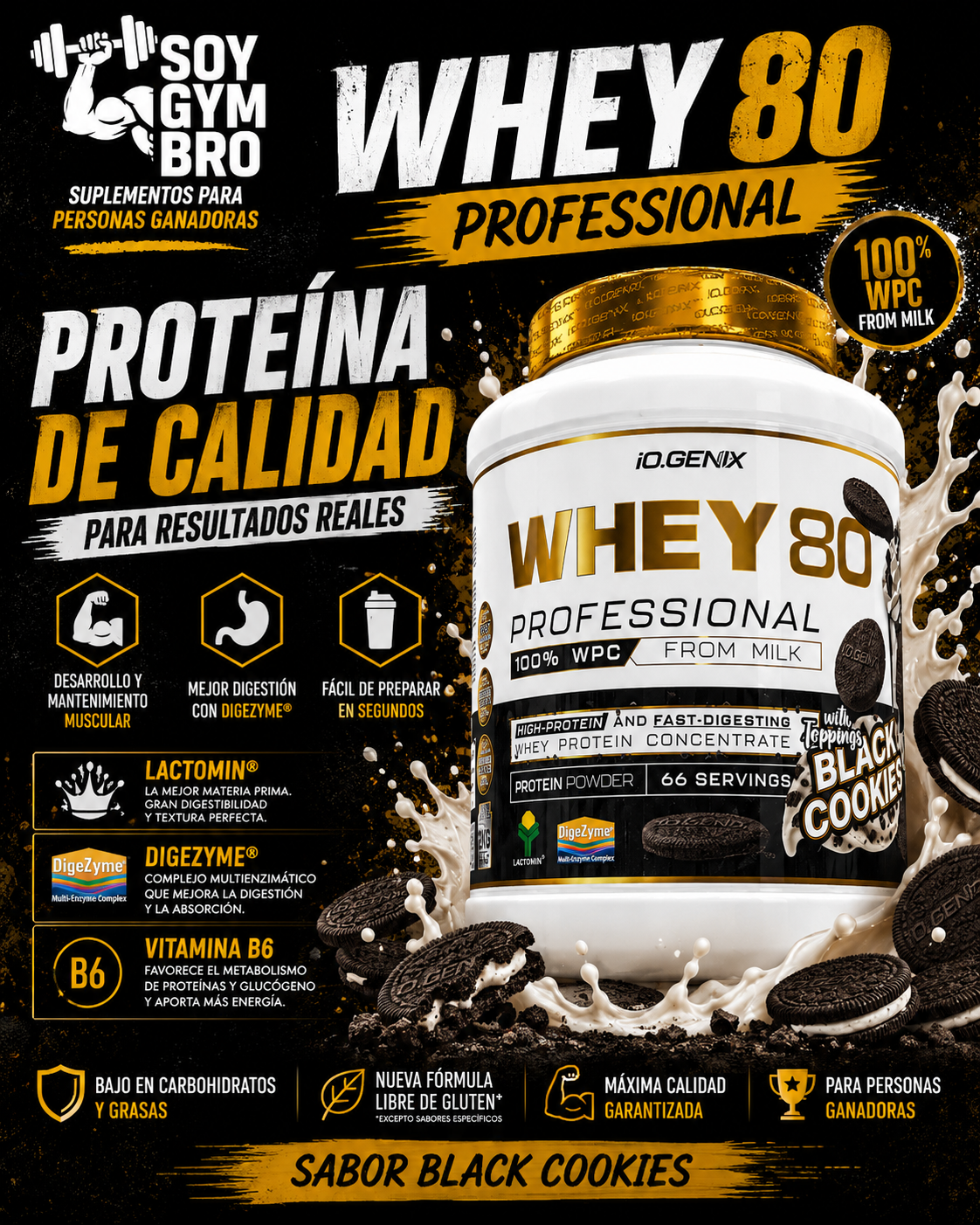 WHEY 80 PROFESSIONAL 2 KG