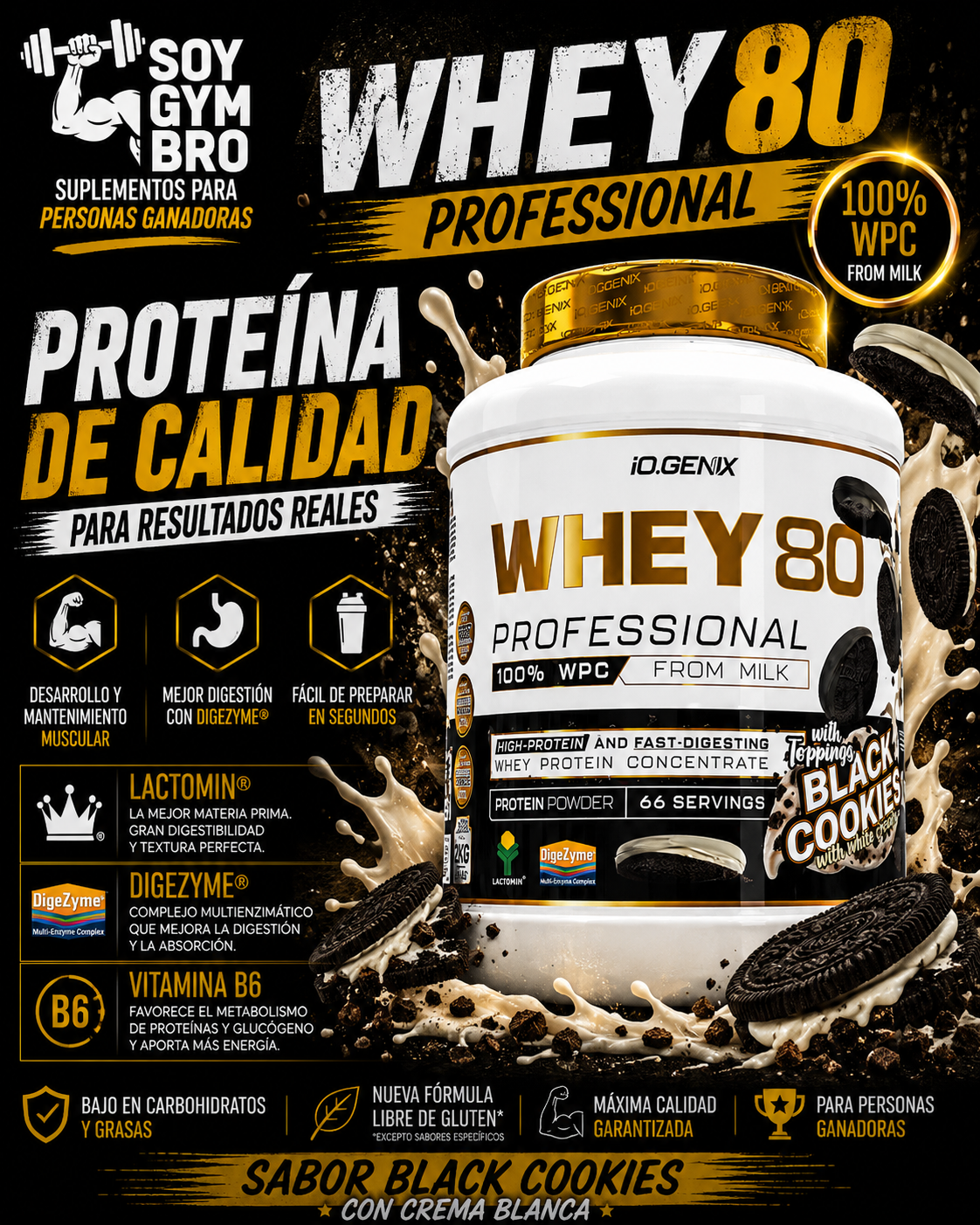 WHEY 80 PROFESSIONAL 2 KG