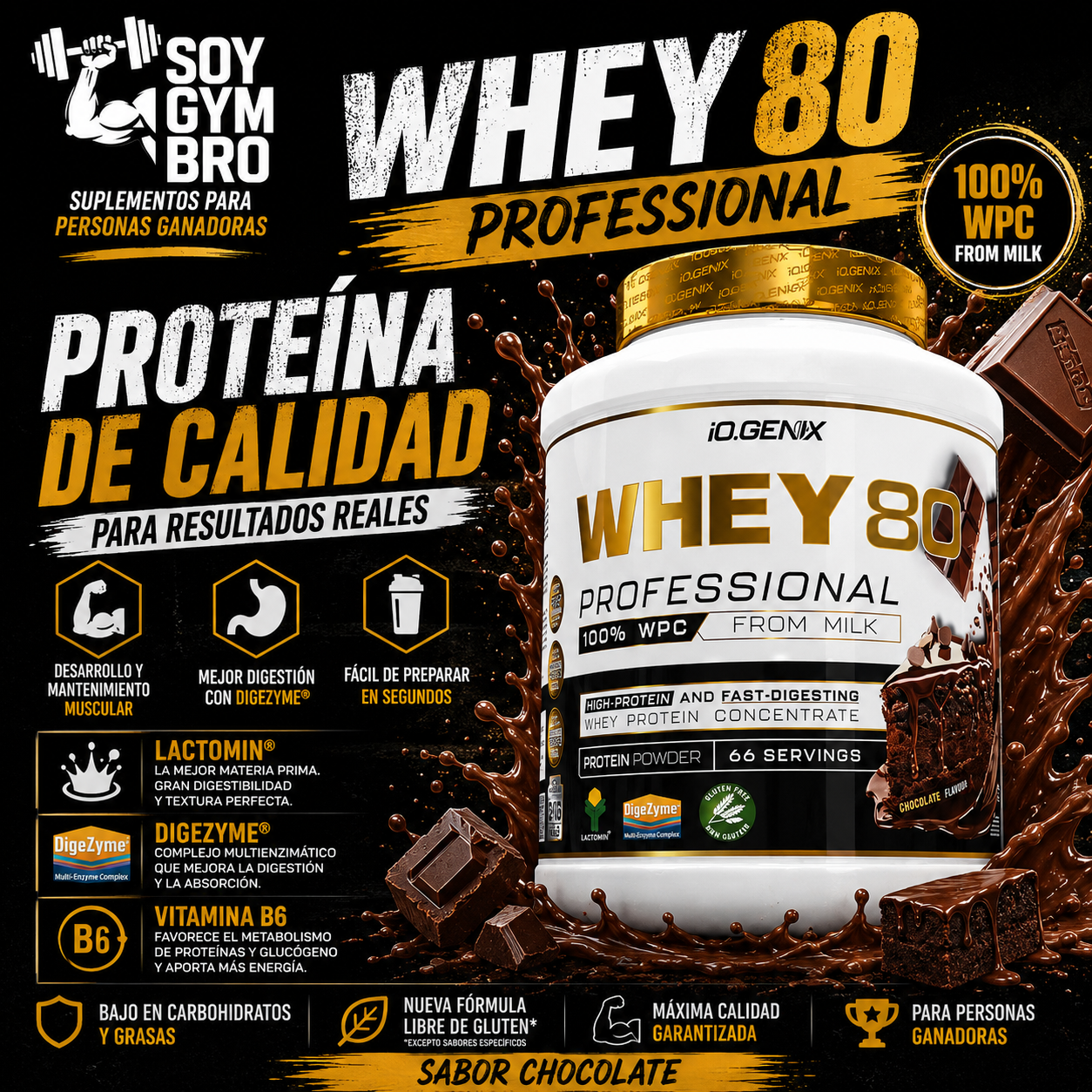 WHEY 80 PROFESSIONAL 2 KG