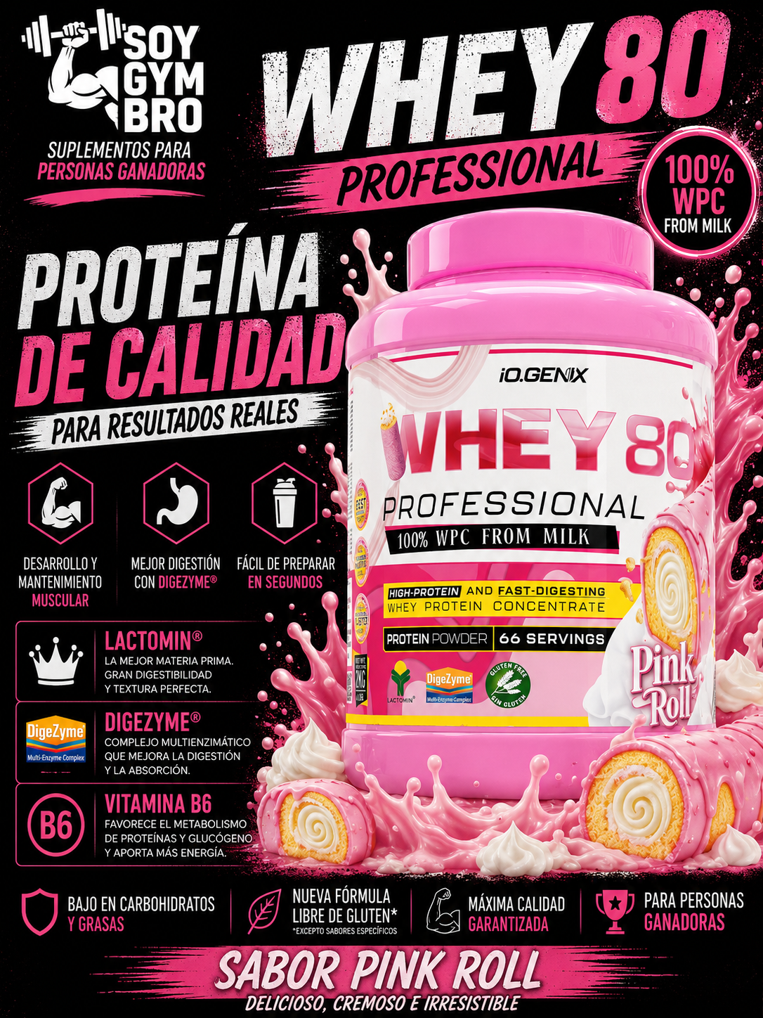 WHEY 80 PROFESSIONAL 2 KG