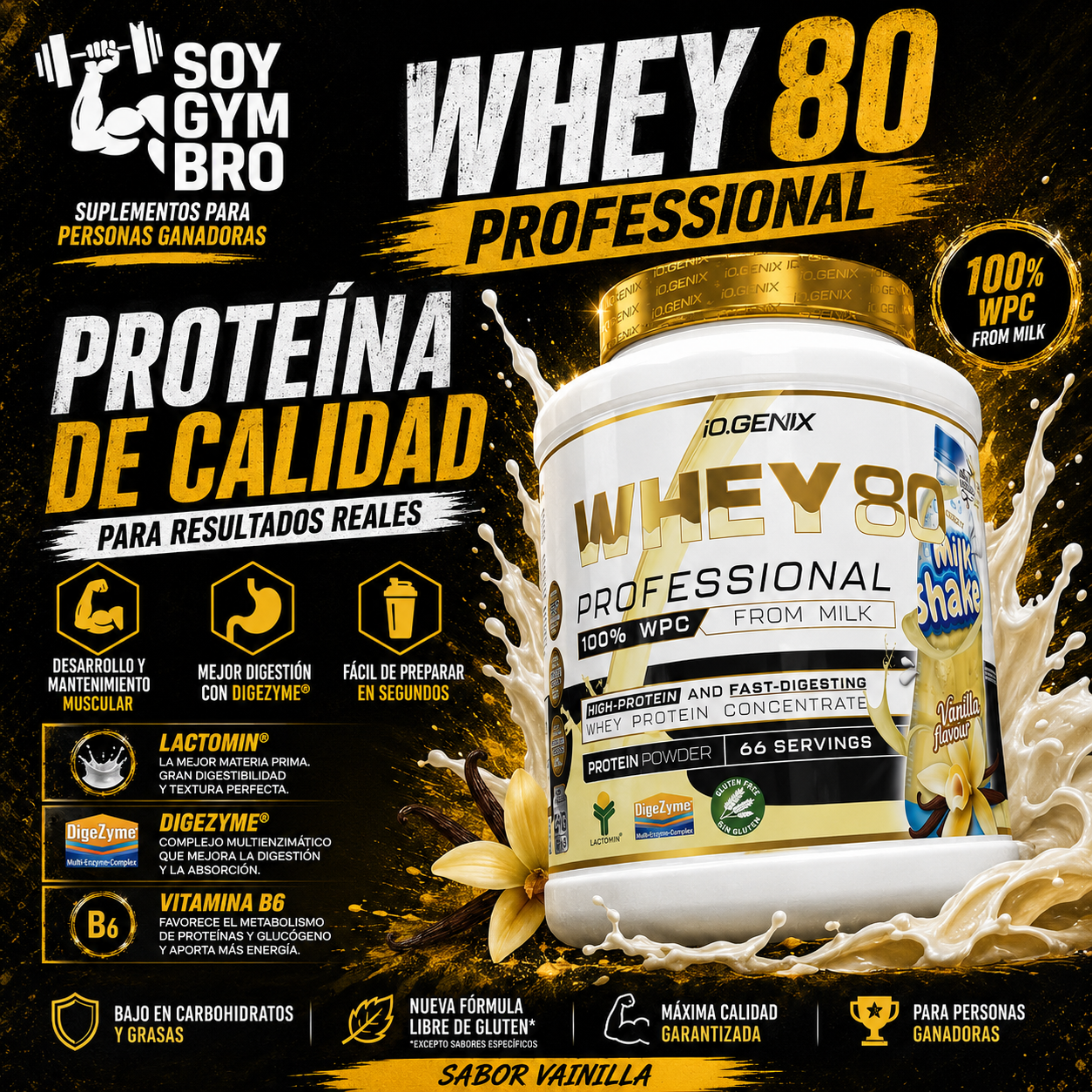 WHEY 80 PROFESSIONAL 2 KG
