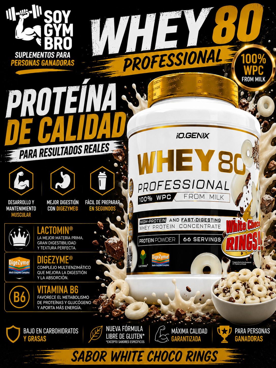 WHEY 80 PROFESSIONAL 2 KG