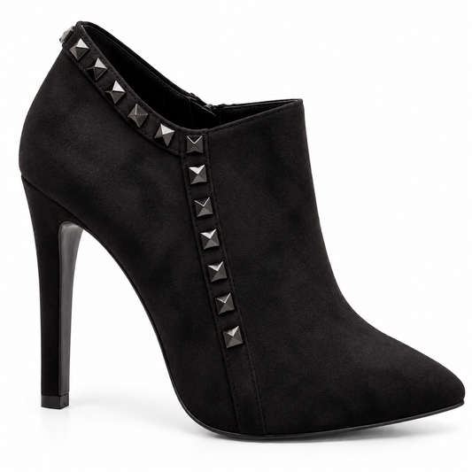 Botín Black Studs negro con tachuelas, talla 38