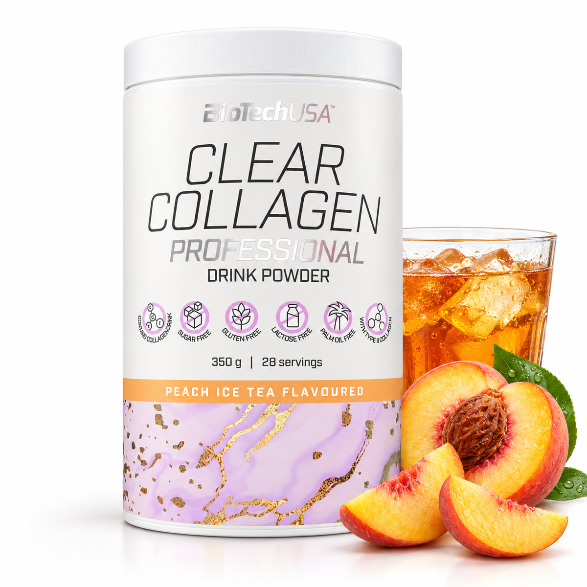 Clear Collagen Professional peach 350 g