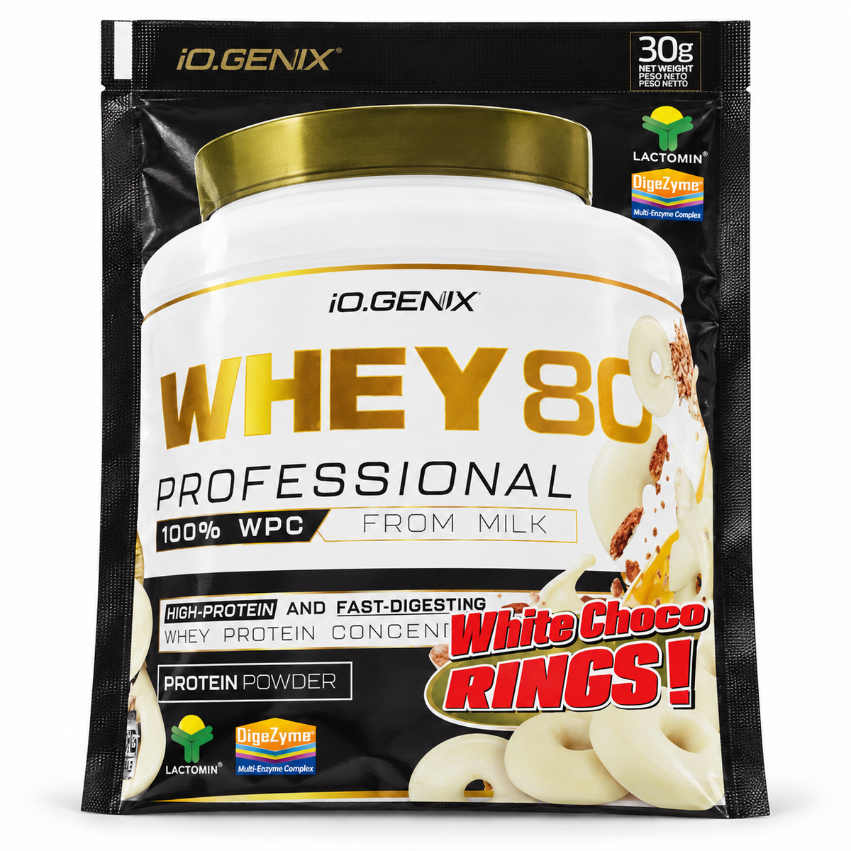White Choco Rings 30 g