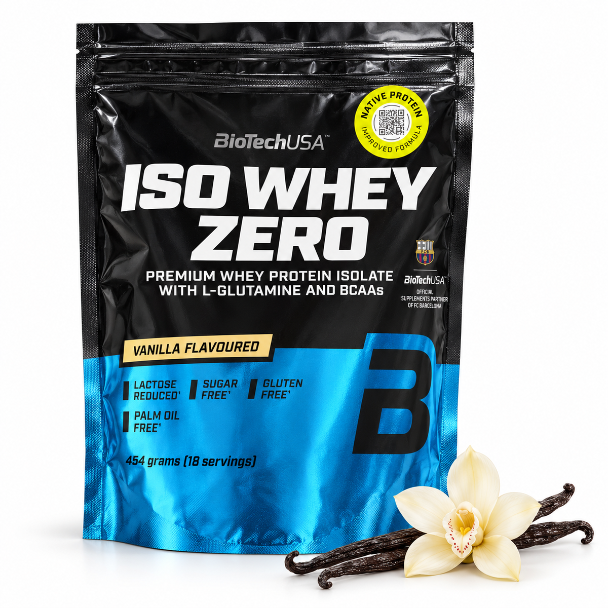 ISO Whey Zero BioTechUSA Vainilla 454 g