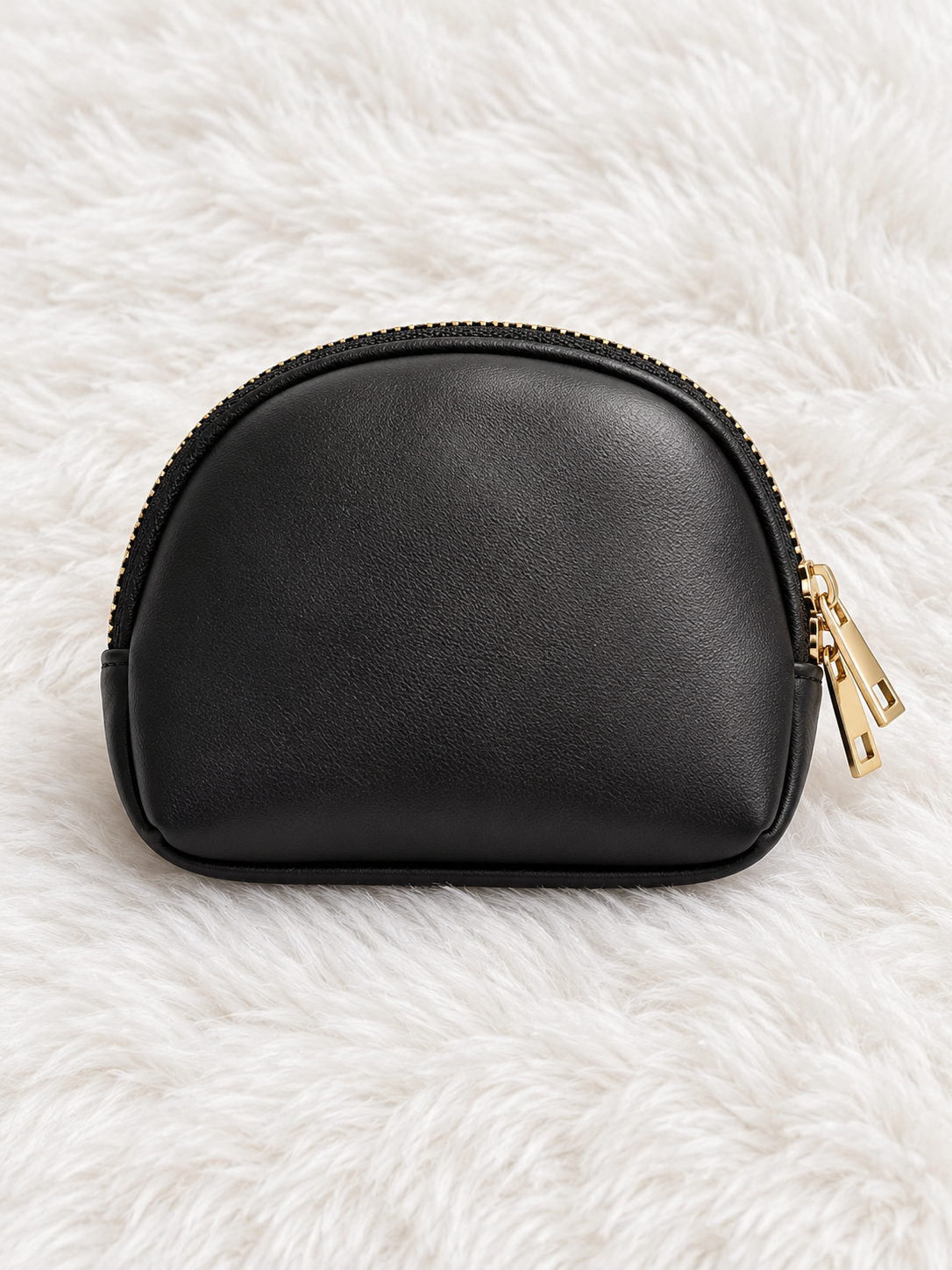 Monedero Zebra Chic — trasera negra