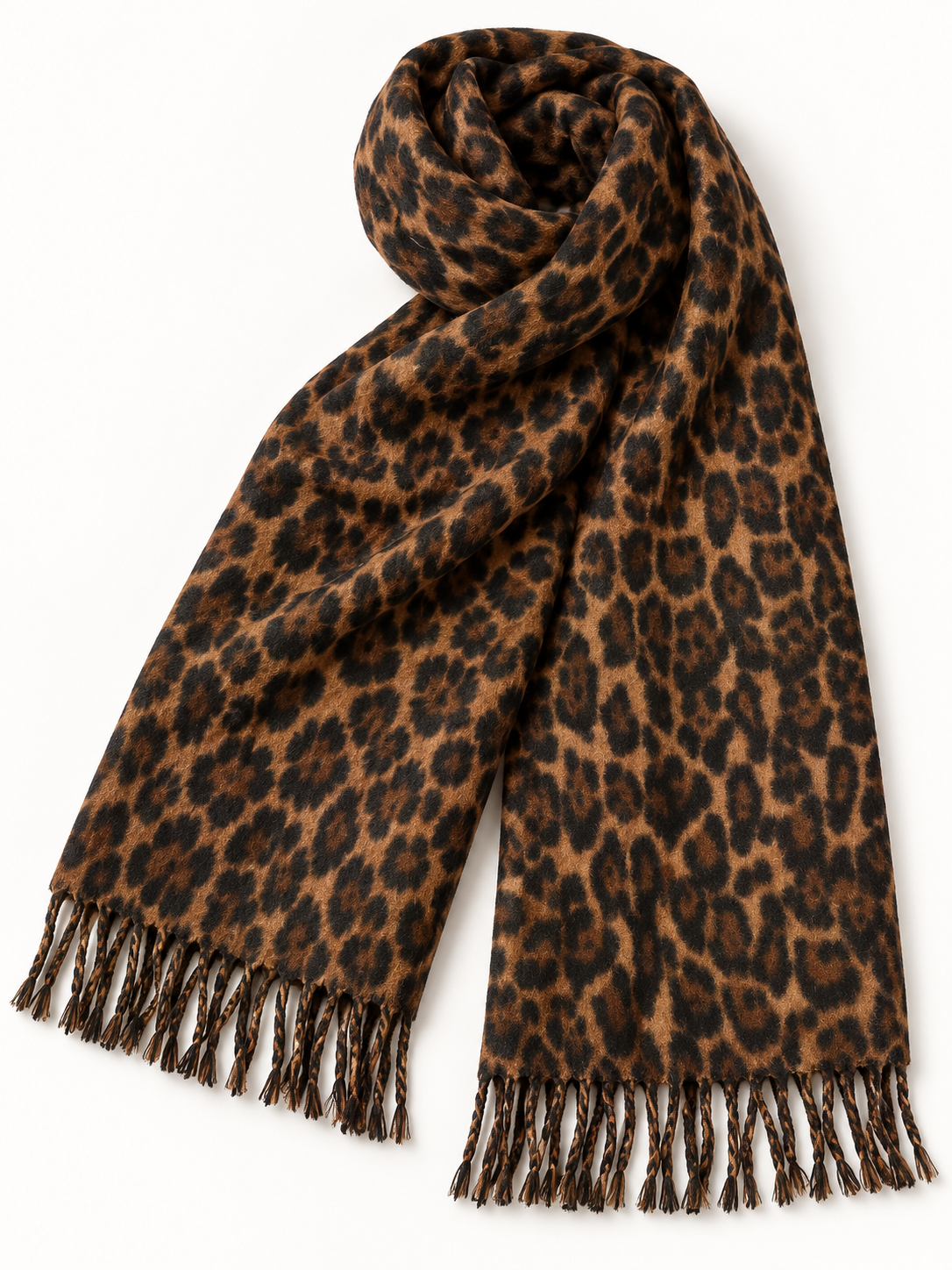 Pashmina Wild Queen de leopardo — vista de catálogo