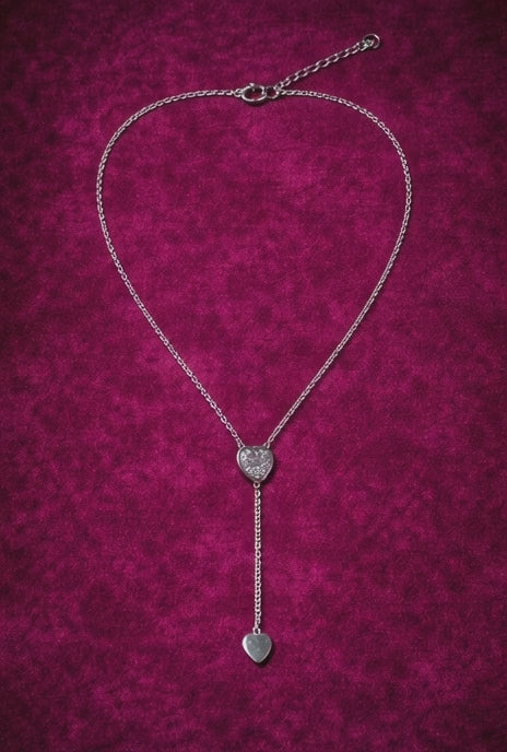 Collar Corazón Brilli “Soy Choni” (Acero Inoxidable) – Cadena 46,5 cm