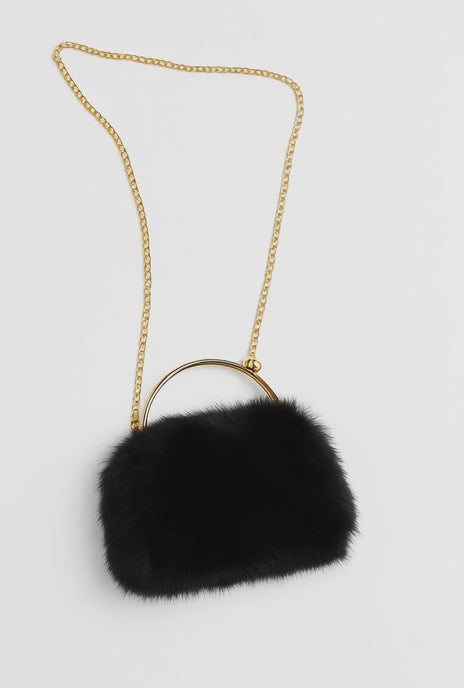 🖤 BOLSITO PELITO NEGRO — LA JEFA EN LA SOMBRA 🖤