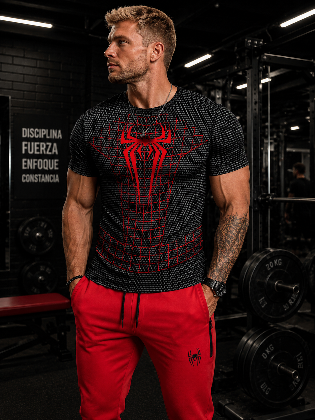 CAMISETA SOYGYMBRO “SPIDER MODE” 🕷️💪